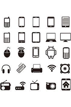电子产品图标